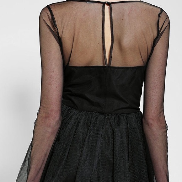 Pins & Needles Black Mesh Top Tulle Dress - Picture 4 of 8
